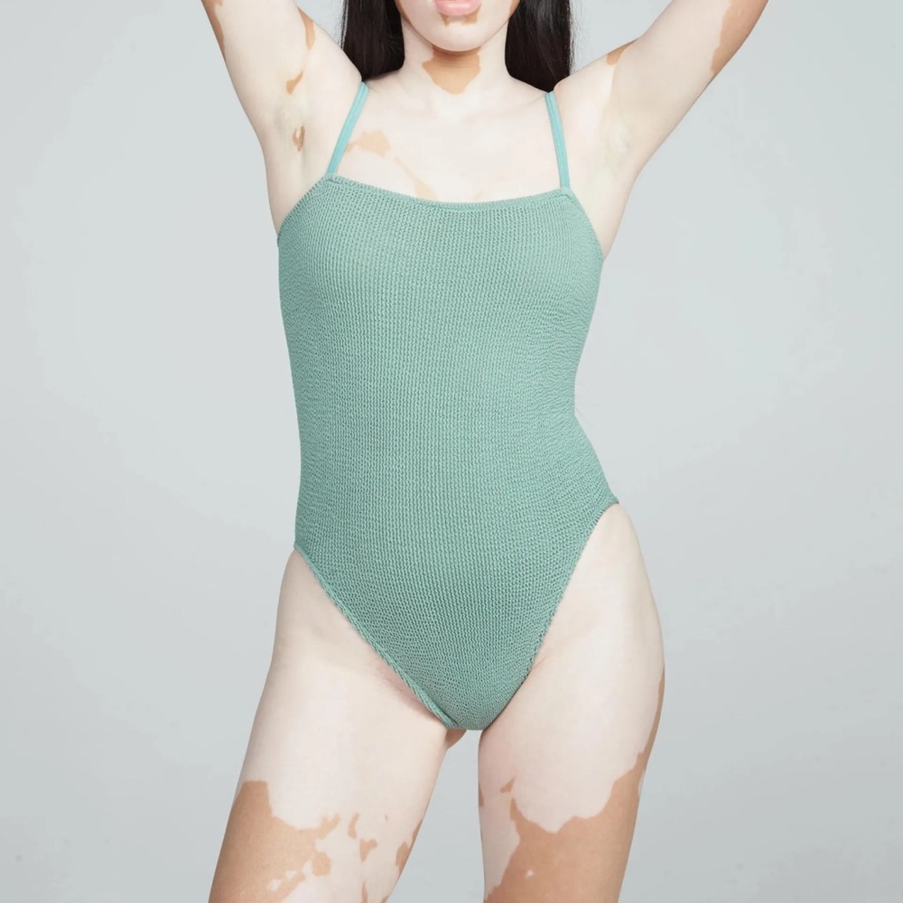 Youswim Poise Suit in Sage (stretch sizes 2-14)